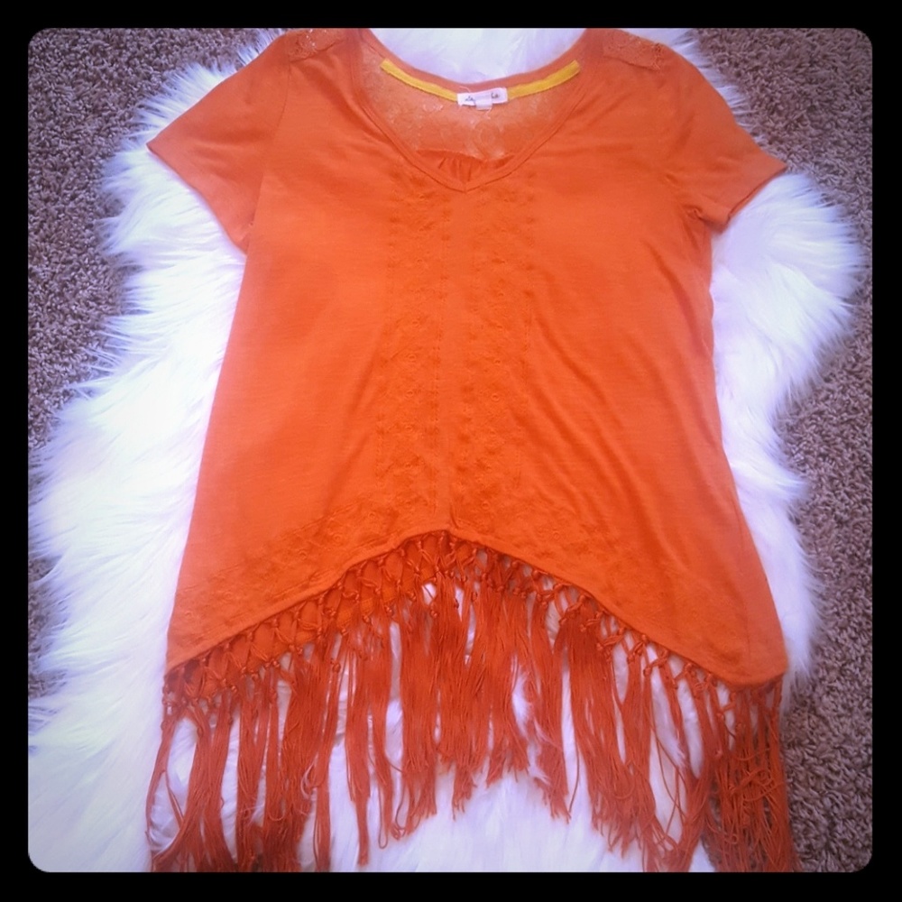 Boho Fringe Top
